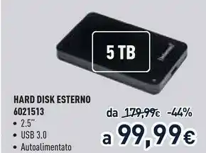 Intenso Hard Disk Esterno 6021513