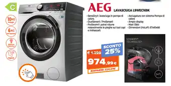 AEG Lavasciuga L9WEC169K
