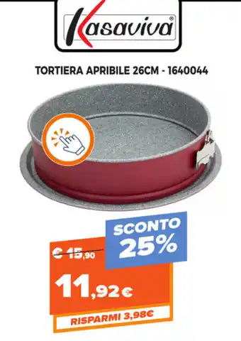 Expert Di Lella Kasaviva Tortiera Apribile 26cm - 1640044 offerta