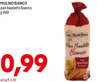 MEGA MULINO BIANCO pan bauletto bianco g 400 offerta