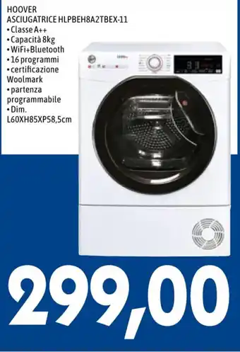 HOOVER ASCIUGATRICE HLPBEH8A2TBEX-11