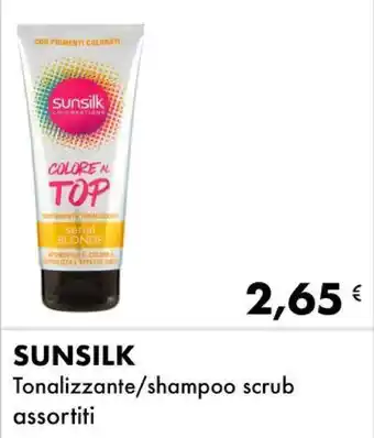 Iper Tosano SUNSILK Tonalizzante/shampoo scrub assortiti offerta