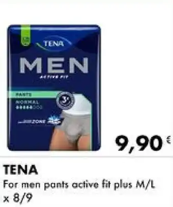 Iper Tosano TENA For men pants active fit plus M/L x 8/9 offerta