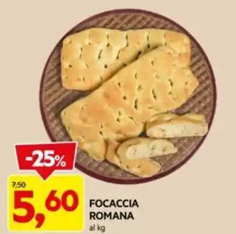 FOCACCIA ROMANA al kg