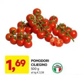 DPiù POMODORI CILIEGINO 500 g offerta