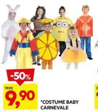 DPiù COSTUME BABY CARNEVALE offerta