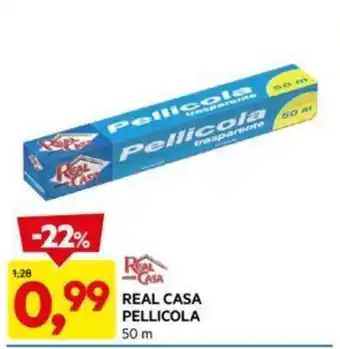DPiù REAL CASA PELLICOLA 50 m offerta