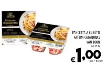 Il Centesimo PANCETTA A CUBETTI AFFUMICATA/DOLCE offerta