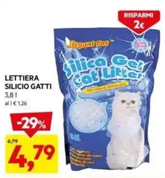 LETTIERA SILICIO GATTI 3,8 l