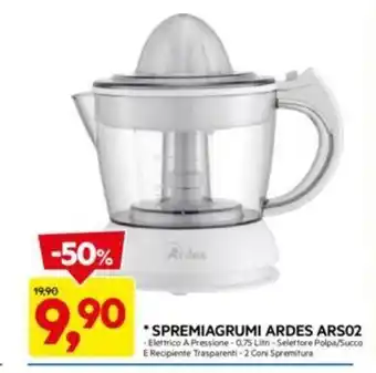 DPiù SPREMIAGRUMI ARDES ARS02 offerta