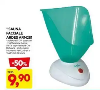 DPiù SAUNA FACCIALE ARDES ARM281 offerta