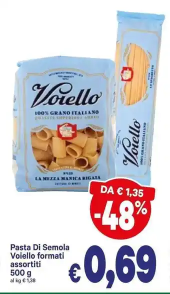 A&O Voiello Pasta di Semola formati assortiti 500g offerta