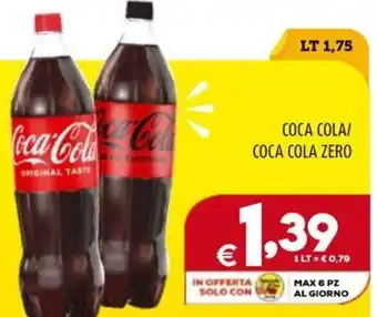 Il Centesimo COCA COLA/ COCA COLA ZERO offerta