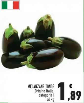 Conad City MELANZANE TONDE offerta