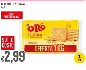 Pan Biscotti Oro Saiwa kg.1 offerta
