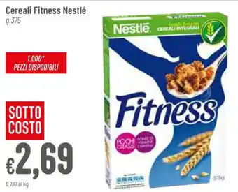 Pan Cereali Fitness Nestlé g. 375 offerta
