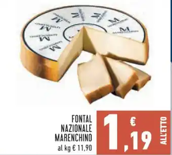Conad City FONTAL NAZIONALE MARENCHINO offerta