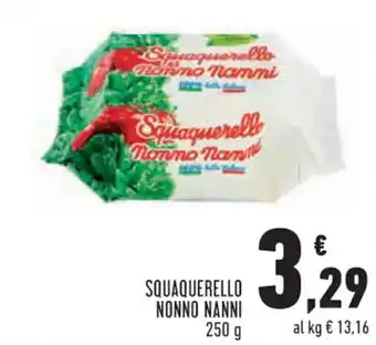 Conad City SQUAQUERELLO NONNO NANNI 250 g offerta