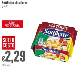 Sottilette classiche g 400