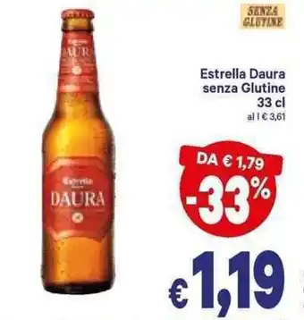 Estrella Daura Senza Glutine 33 cl