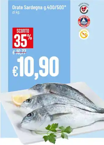 Pan Orate Sardegna g.400/500 al kg. offerta