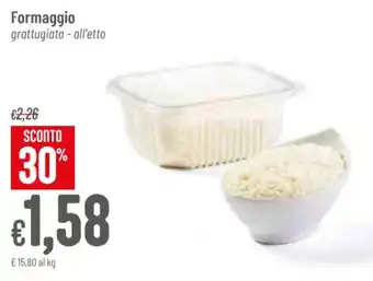 Pan Formaggio grattugiato - all'etto offerta