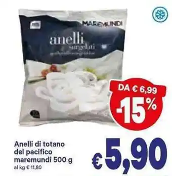 A&O Anelli di Totano del Pacifico Maremundi 500 g offerta