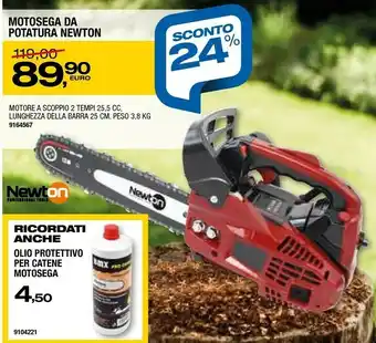 Newton Motosega Da Potatura