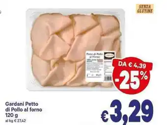 A&O Gardani Petto di Pollo al Forno 120 g offerta