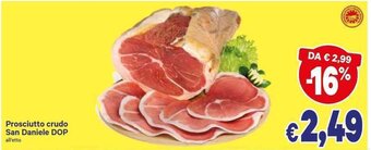 A&O Prosciutto Crudo San Daniele DOP offerta