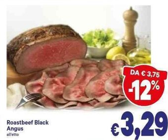 A&O Roastbeef Black Angus offerta