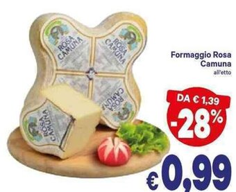 A&O Formaggio Rosa Camuna offerta