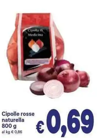 A&O Cipolle Rosse Naturella 800 g offerta