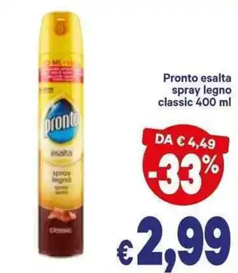 A&O Pronto Esalta Spray Legno Classic 400 ml offerta