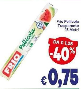 A&O Frio Pellicola Trasparente 15 Metri offerta