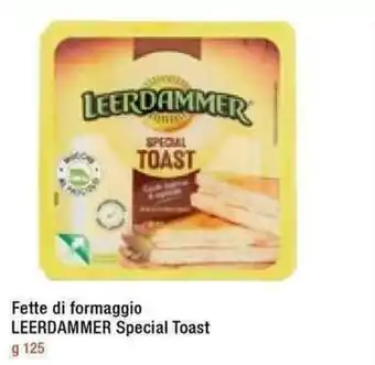 A&O Leerdammer Fette di Formaggio Special Toast 125 g offerta