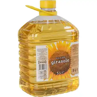 Qui Discount OLIO DI SEMI DI GIRASOLE PET 5 LITRI offerta