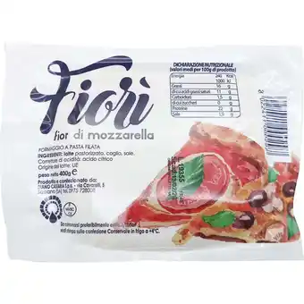 Qui Discount FIOR DI MOZZARELLA PANETTO 400 GR offerta
