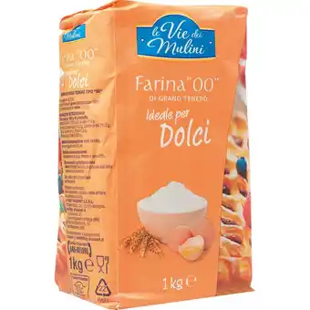 Qui Discount FARINA PER DOLCI LE VIE DEI MULINI 1 KG offerta