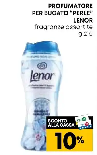 PROFUMATORE PER BUCATO "PERLE" LENOR fragranze assortite g 210
