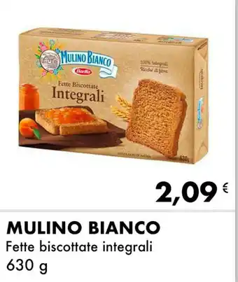 Iper Tosano MULINO BIANCO Fette biscottate integrali 630 g offerta