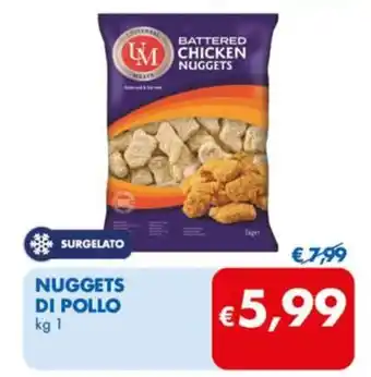MD Discount NUGGETS DI POLLO kg 1 offerta