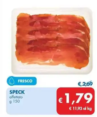 MD Discount SPECK affettato g 150 offerta