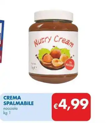 MD Discount CREMA SPALMABILE nocciola kg 1 offerta