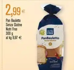 Coop Pan Bauletto Senza Glutine Nutri Free 300 g offerta