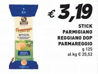 Coal STICK PARMIGIANO REGGIANO DOP PARMAREGGIO g 125 offerta