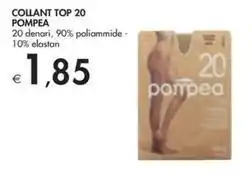 Bennet COLLANT TOP 20 POMPEA 20 denari, 90% poliammide 10% elastan offerta