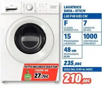 LAVATRICE DAYA. 477674