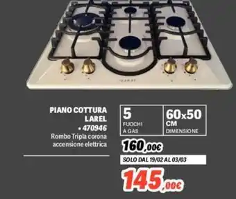 Orizzonte PIANO COTTURA LAREL offerta