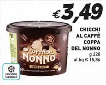 Coal CHICCHI AL CAFFÈ COPPA DEL NONNO g 220 offerta